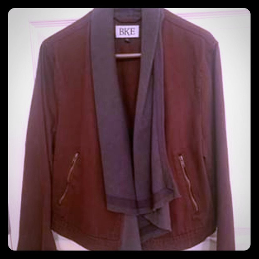 Nwot Buckle Bke Red Wine Jacket
